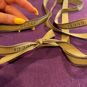 Gucci ribbon for gift